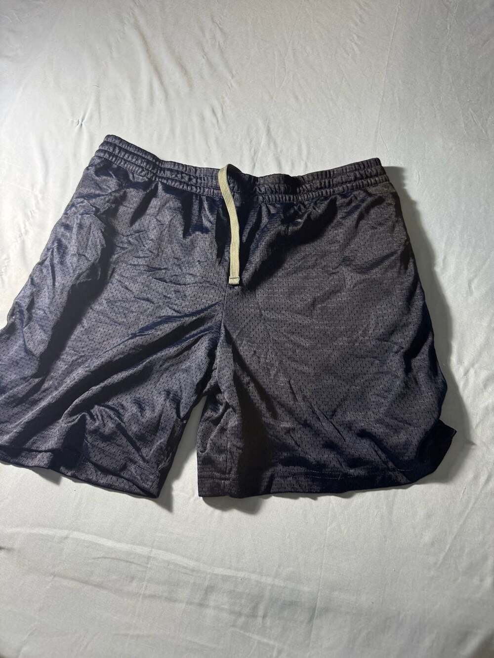 Starter Mesh Athletic Shorts Size L 36/38 Dark Navy